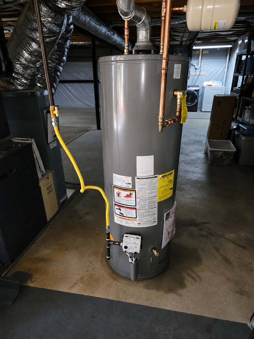 Water heater installation completed by A&G in Marietta